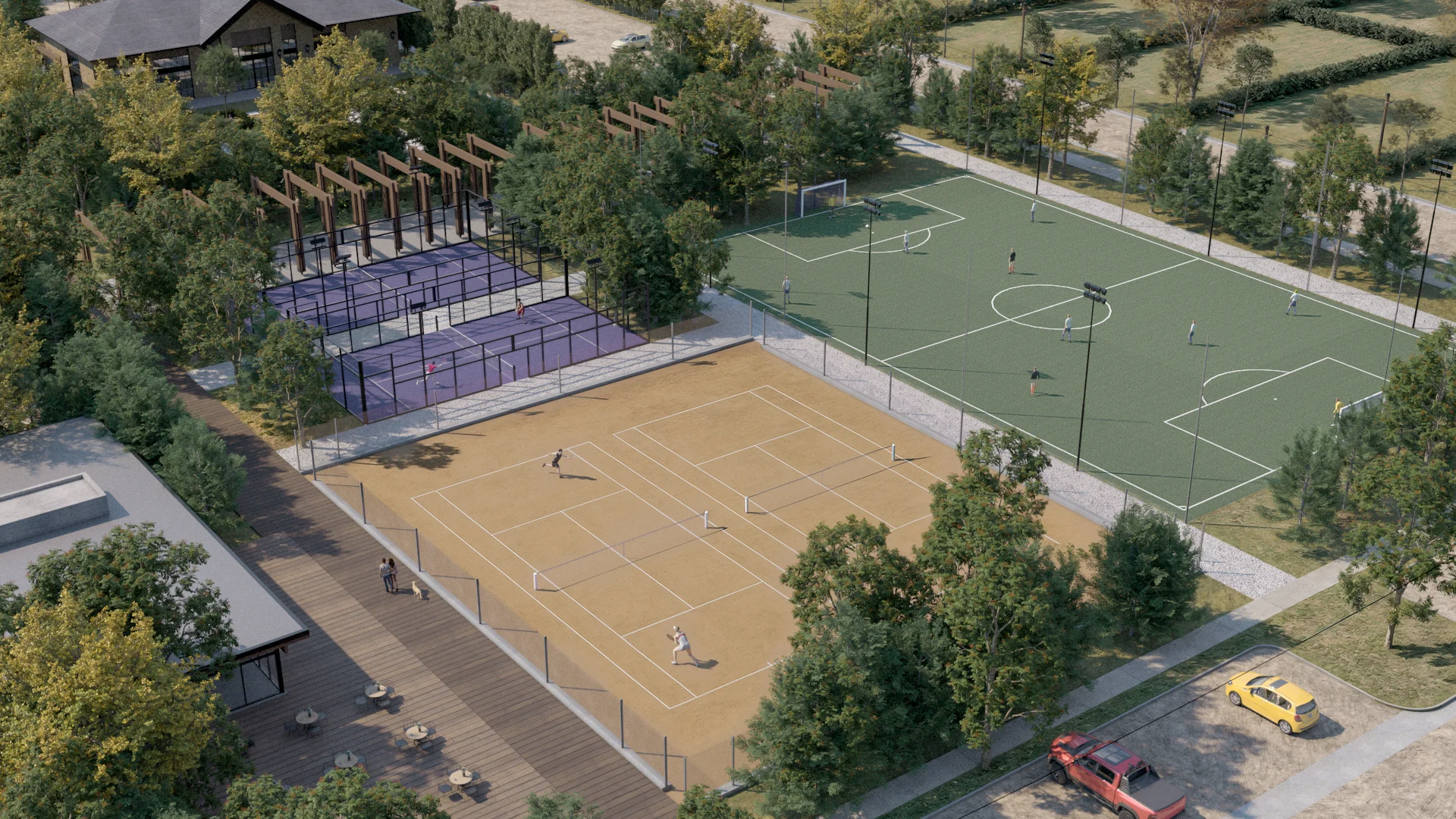 Cancha de tenis